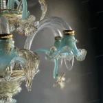 لوستر مدل مورانو واژگون دست ساز سایز 6 شاخه