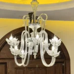 لوستر مدل مورانو 120 سانت سایز 12 شاخه