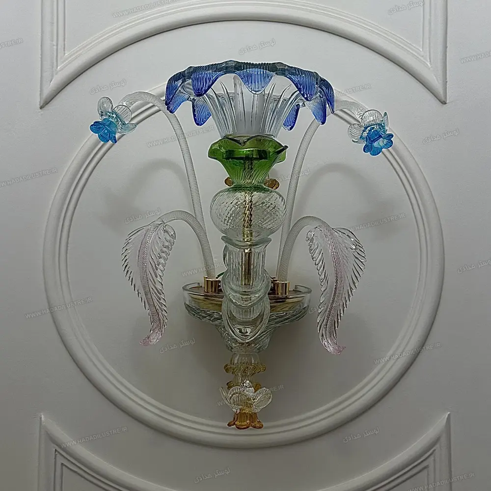 murano-model-wall-sconce-single-branch-size دیوارکوب مدل مورانو سایز تک شاخه