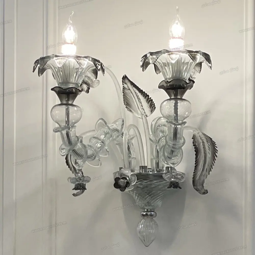 murano-model-wall-sconce-size-2-branches1 دیوارکوب مدل مورانو سایز 2 شاخه