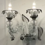 دیوارکوب مدل مورانو سایز 2 شاخه