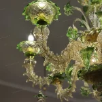 لوستر مدل مورانو رزونیکا لوتوس سایز 8 شاخه