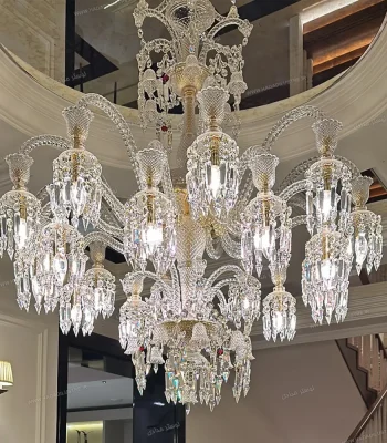 لوستر باکارا مدل واژگون سولستیک