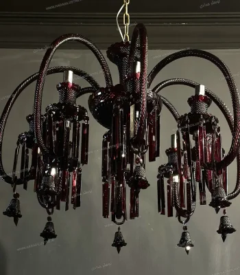 لوستر مدل لاین سایز 8 شاخه