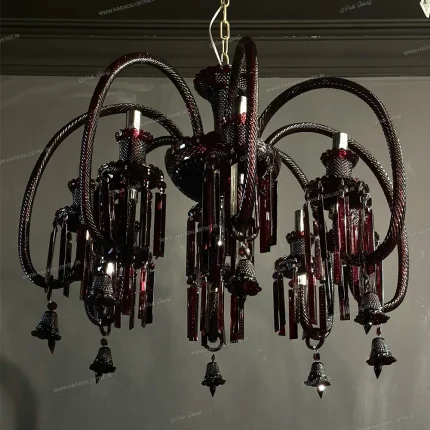 لوستر مدل لاین سایز 8 شاخه