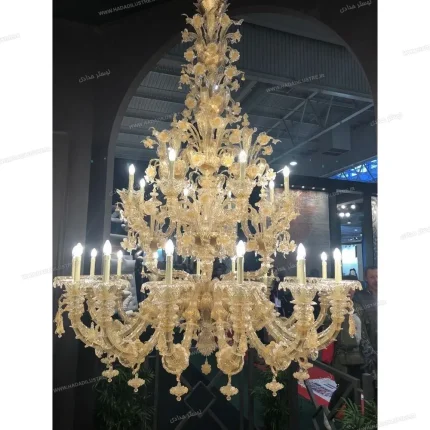 لوستر مدل مورانو سایز 24 شاخه