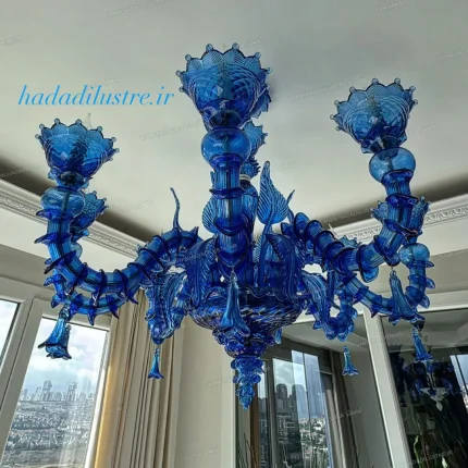 لوستر مدل مورانو رزونیکا سایز 8 شاخه