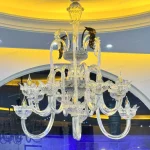 لوستر مدل مورانو آبشاری سایز 12 شاخه