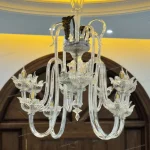 لوستر مدل مورانو آبشاری سایز 12 شاخه