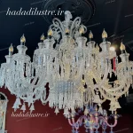 لوستر مدل باکارا گرید A Plus سایز 24 شاخه