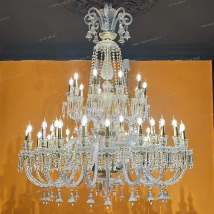 لوستر مدل باکارا سایز 40 شاخه