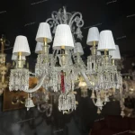 لوستر مدل باکارا به همراه شید 12 شاخه