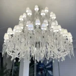 لوستر مدل باکارا به همراه شید سایز 65 شاخه