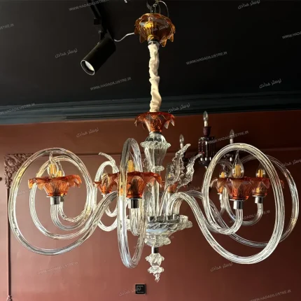 لوستر مدل لوکا نیو فیس سایز 8 شاخه