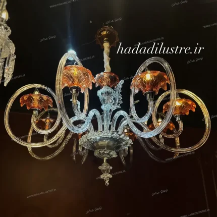 لوستر مدل لوکا نیو فیس سایز 8 شاخه