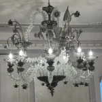 لوستر مدل مورانو رزونیکا سایز 9 شاخه