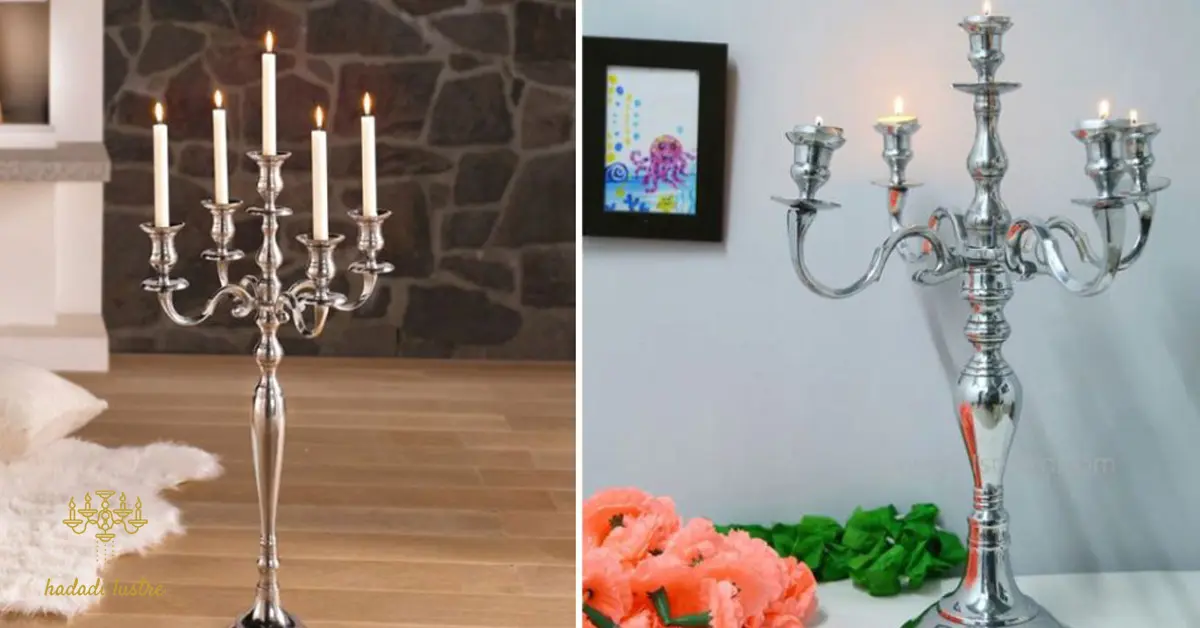 تاثیر شمعدان بر فضای خانه