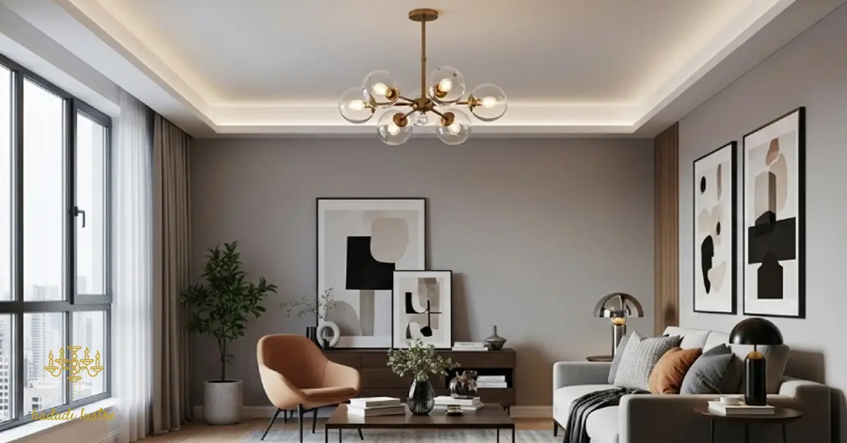 کدام لوستر برای سقف کوتاه مناسب تر است؟ نکات مهم انتخاب لوستر