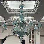 لوستر مورانو مدل واژگون سایز 8 شاخه