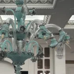 لوستر مورانو مدل واژگون سایز 8 شاخه