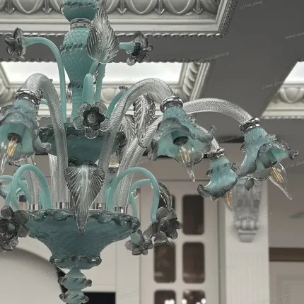 لوستر مورانو مدل واژگون سایز 8 شاخه