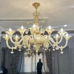 لوستر مدل اوال سایز 12 شاخه