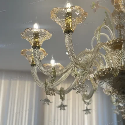 لوستر مدل اوال سایز 12 شاخه