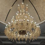 لوستر باکارا سایز 90 شاخه