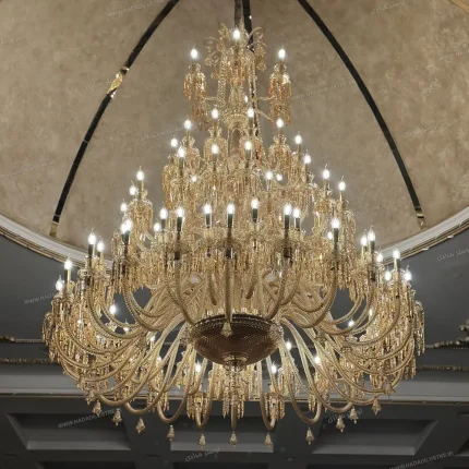 لوستر باکارا سایز 90 شاخه